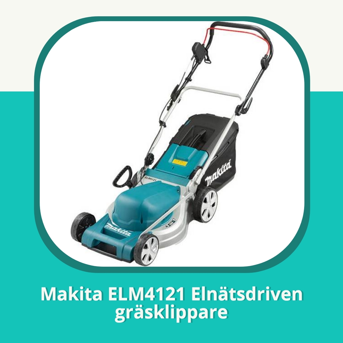 Recension af Makita ELM4121 Elnätsdriven gräsklippare