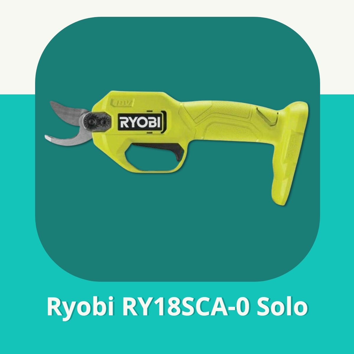 Anmeldelse af Ryobi RY18SCA-0 Solo