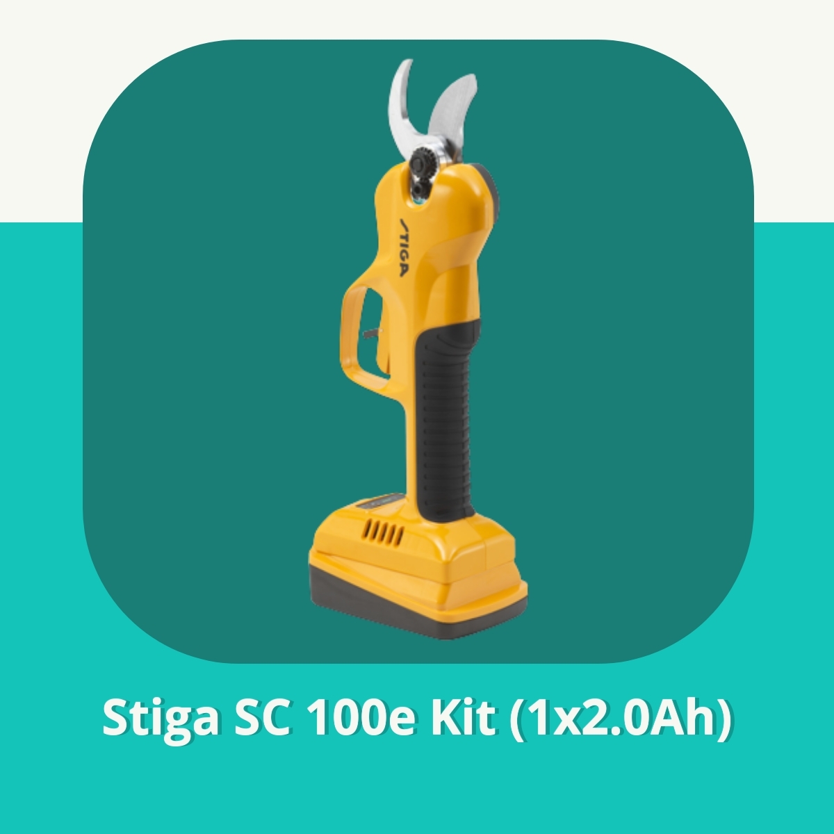 Anmeldelse af Stiga SC 100e Kit (1x2.0Ah)