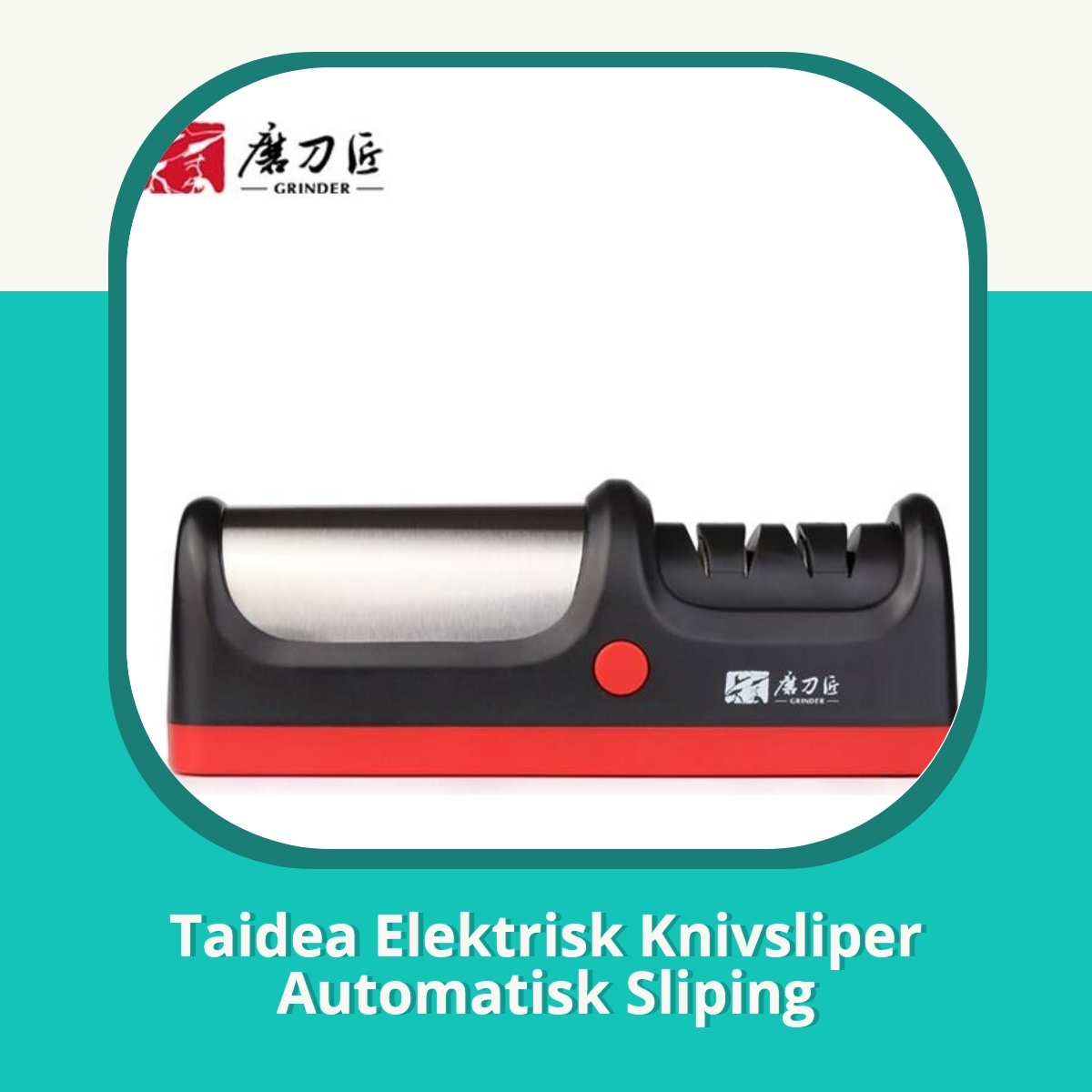 Anmeldelse Taidea Elektrisk Knivsliper Automatisk Sliping