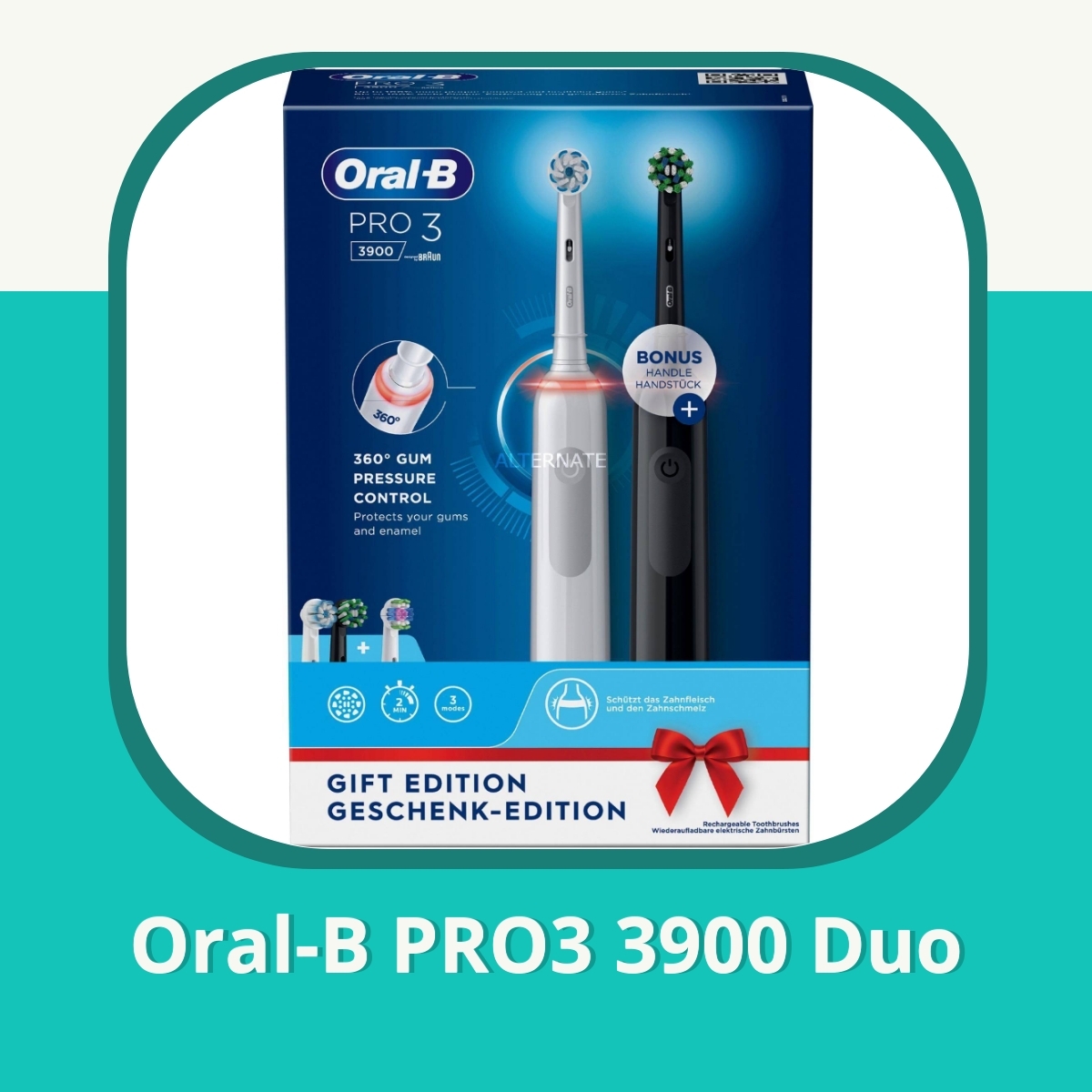Anmeldelse af Oral-B PRO3 3900 Duo