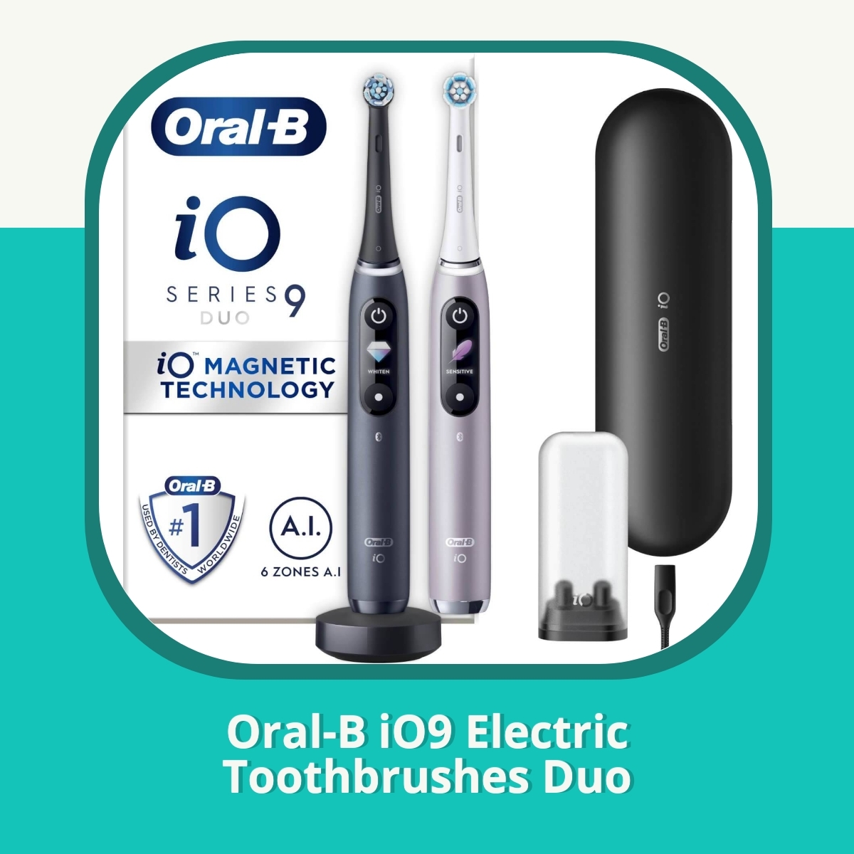 Recension af Oral-B iO9 Electric Toothbrushes Duo