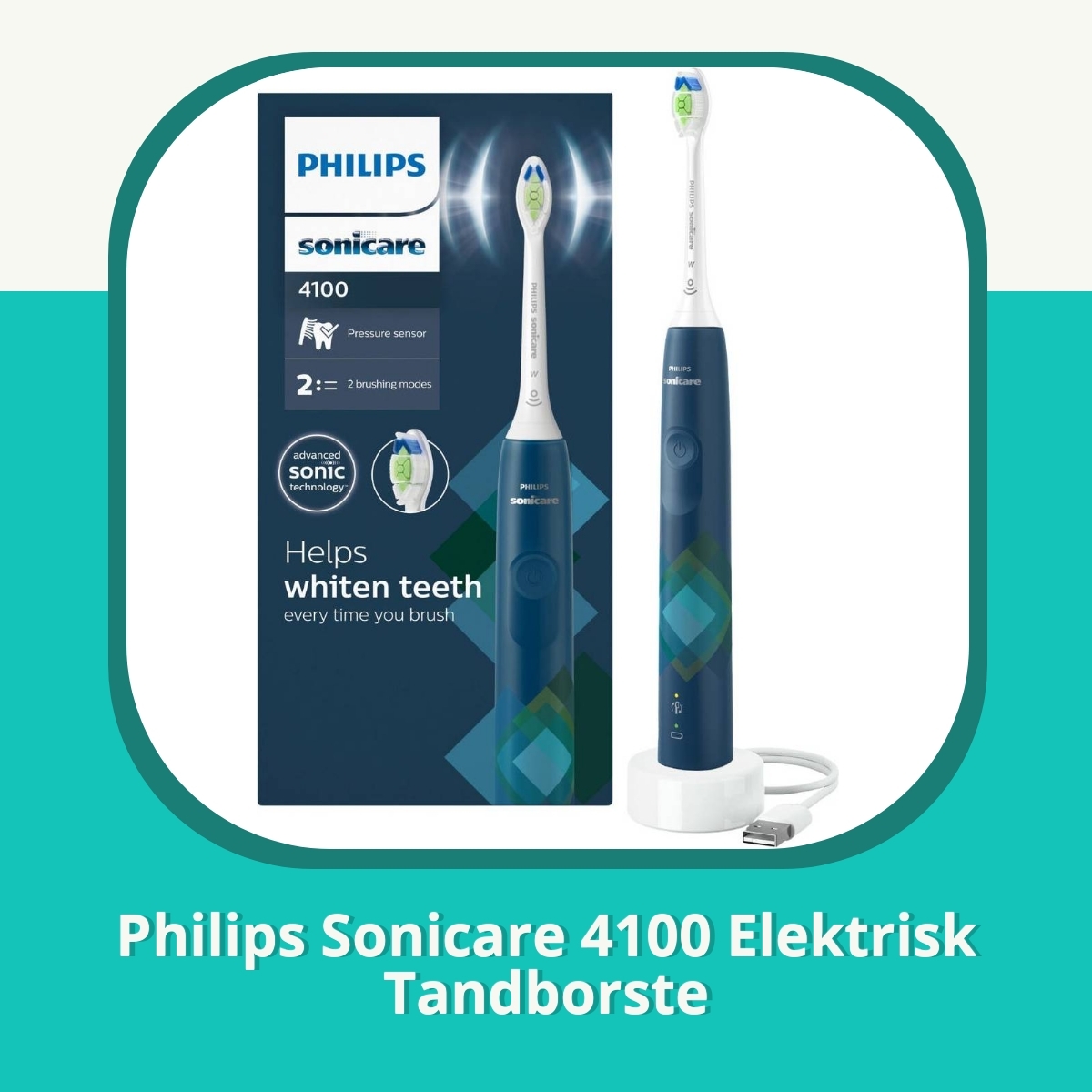 Recension af Philips Sonicare 4100 Elektrisk Tandborste