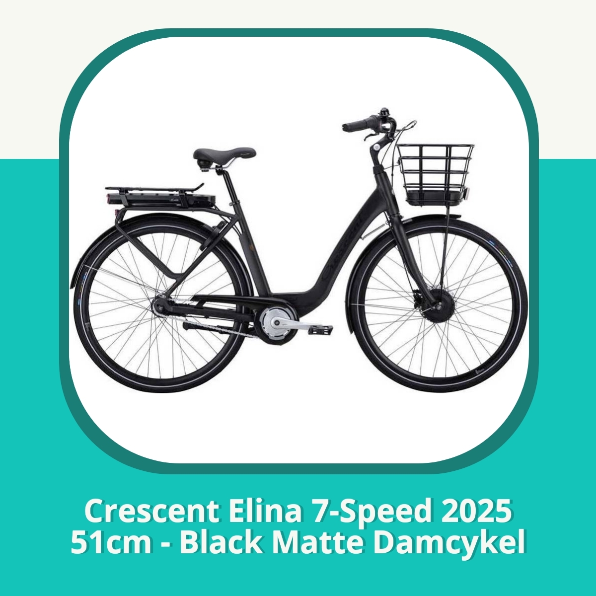 Recension af Crescent Elina 7-Speed 2025 51cm - Black Matte Damcykel