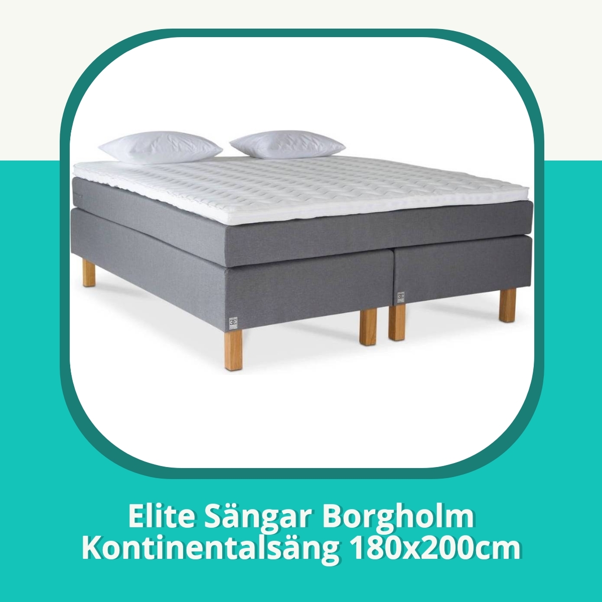 Recension af Elite Sängar Borgholm Kontinentalsäng 180x200cm