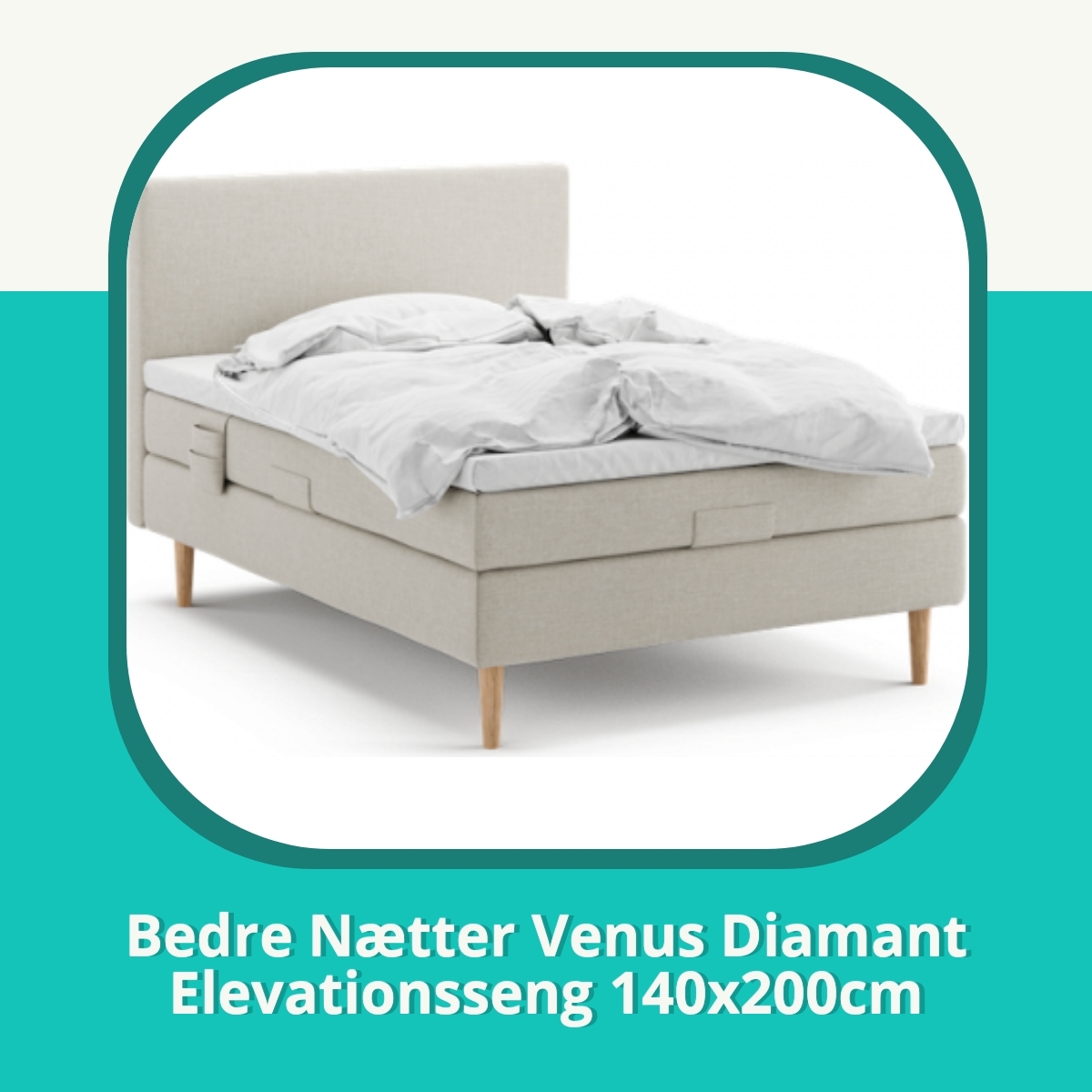 Anmeldelse af Bedre Nætter Venus Diamant Elevationsseng 140x200cm