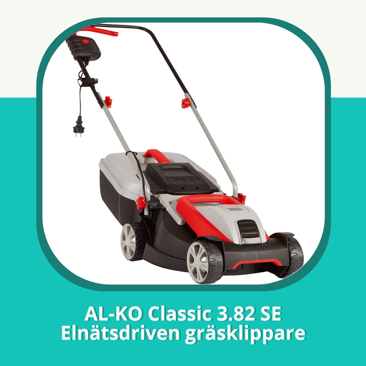 Recension af AL-KO Classic 3.82 SE Elnätsdriven gräsklippare