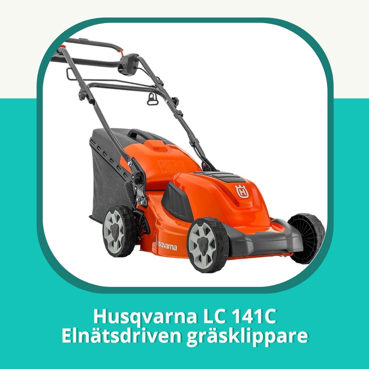 Recension af Husqvarna LC 141C Elnätsdriven gräsklippare