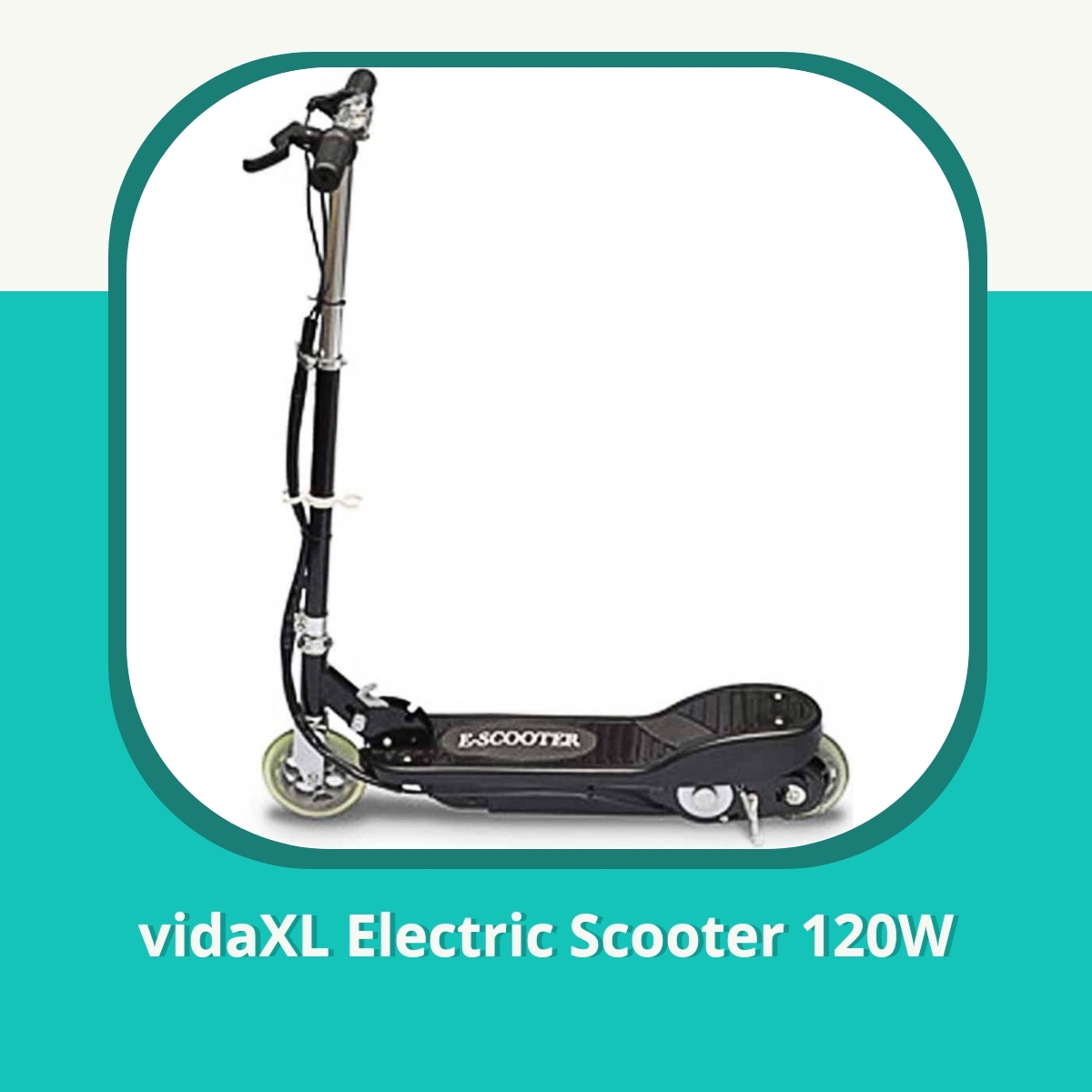 Anmeldelse af vidaXL Electric Scooter 120W