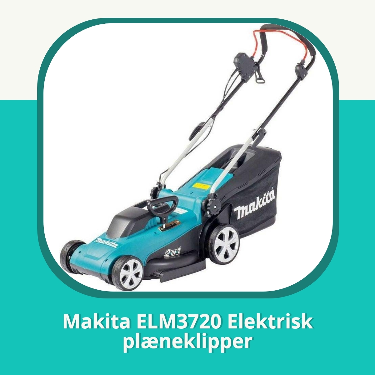 Anmeldelse af Makita ELM3720 Elektrisk plæneklipper