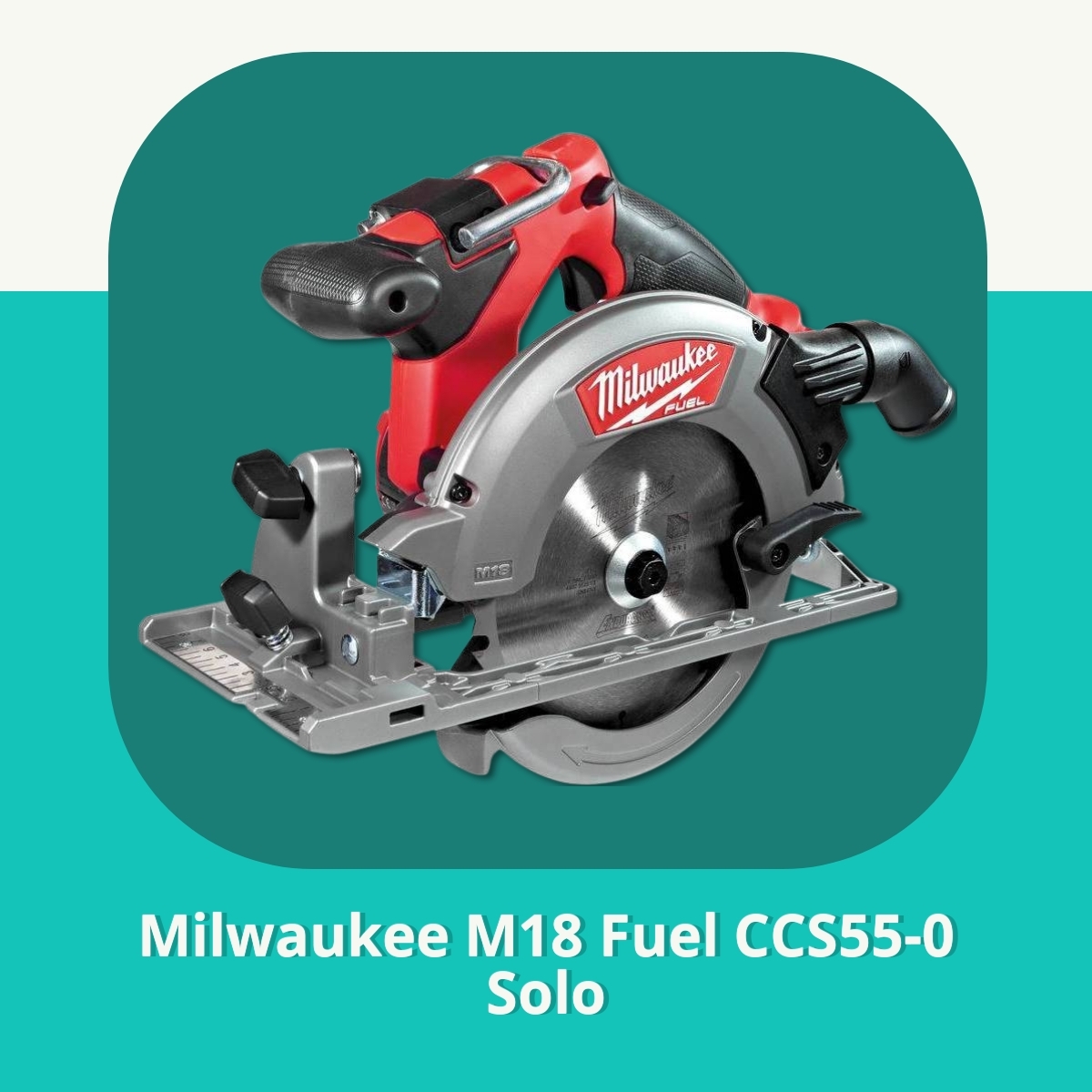Anmeldelse af Milwaukee M18 Fuel CCS55-0 Solo