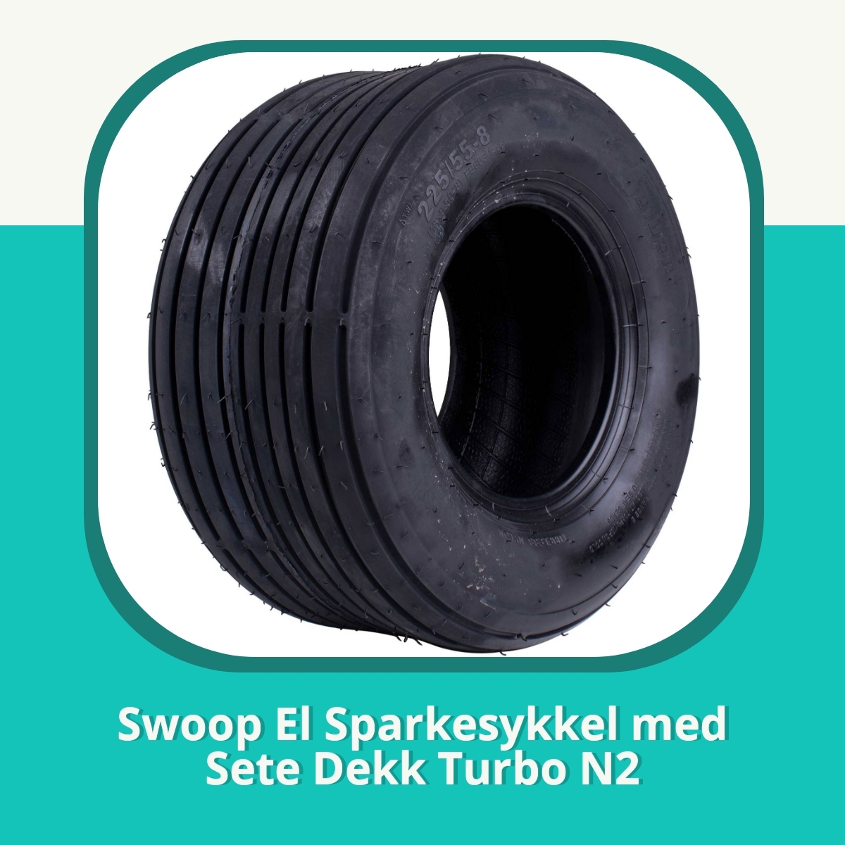 Anmeldelse af Swoop El Sparkesykkel med Sete Dekk Turbo N2