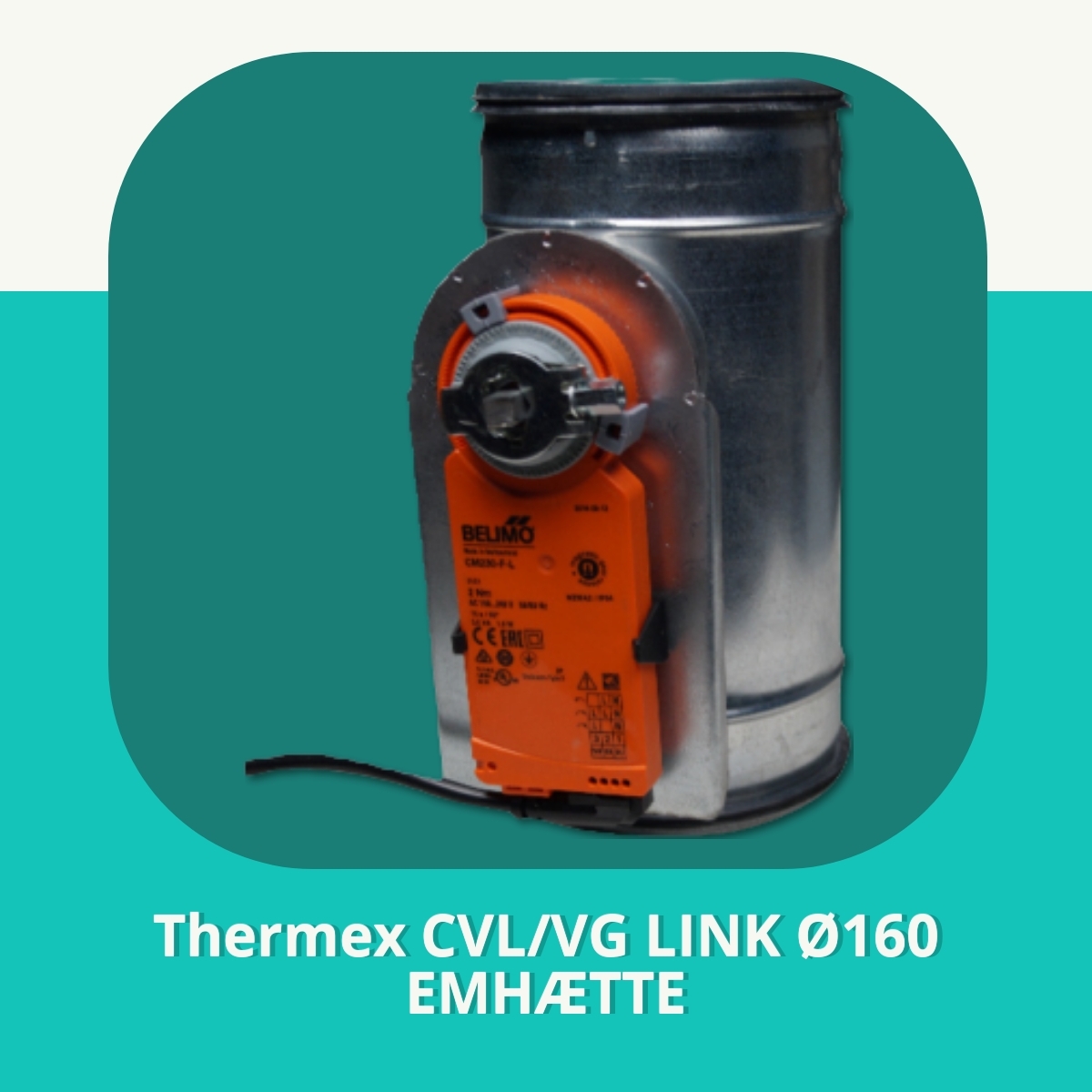 Anmeldelse af Thermex CVL/VG LINK Ø160 EMHÆTTE