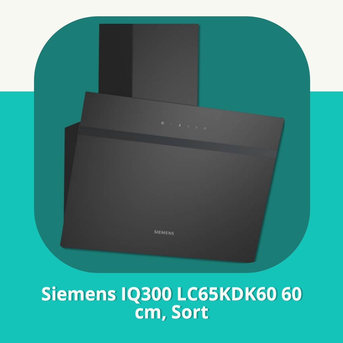 Anmeldelse af Siemens IQ300 LC65KDK60 60 cm, Sort