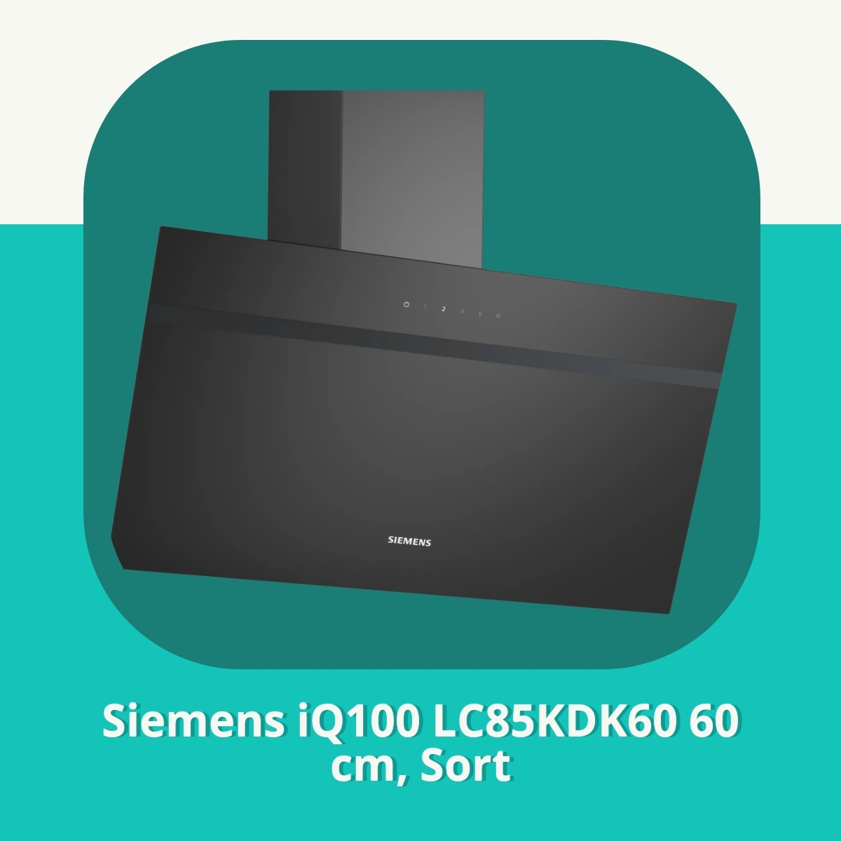 Anmeldelse af Siemens iQ100 LC85KDK60 60 cm, Sort