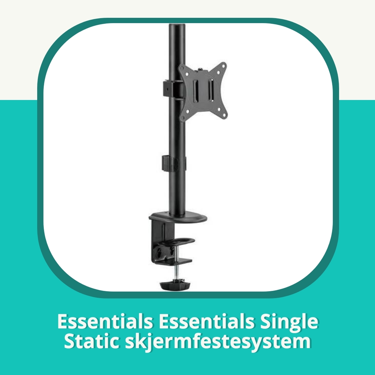 Anmeldelse af Essentials Essentials Single Static skjermfestesystem
