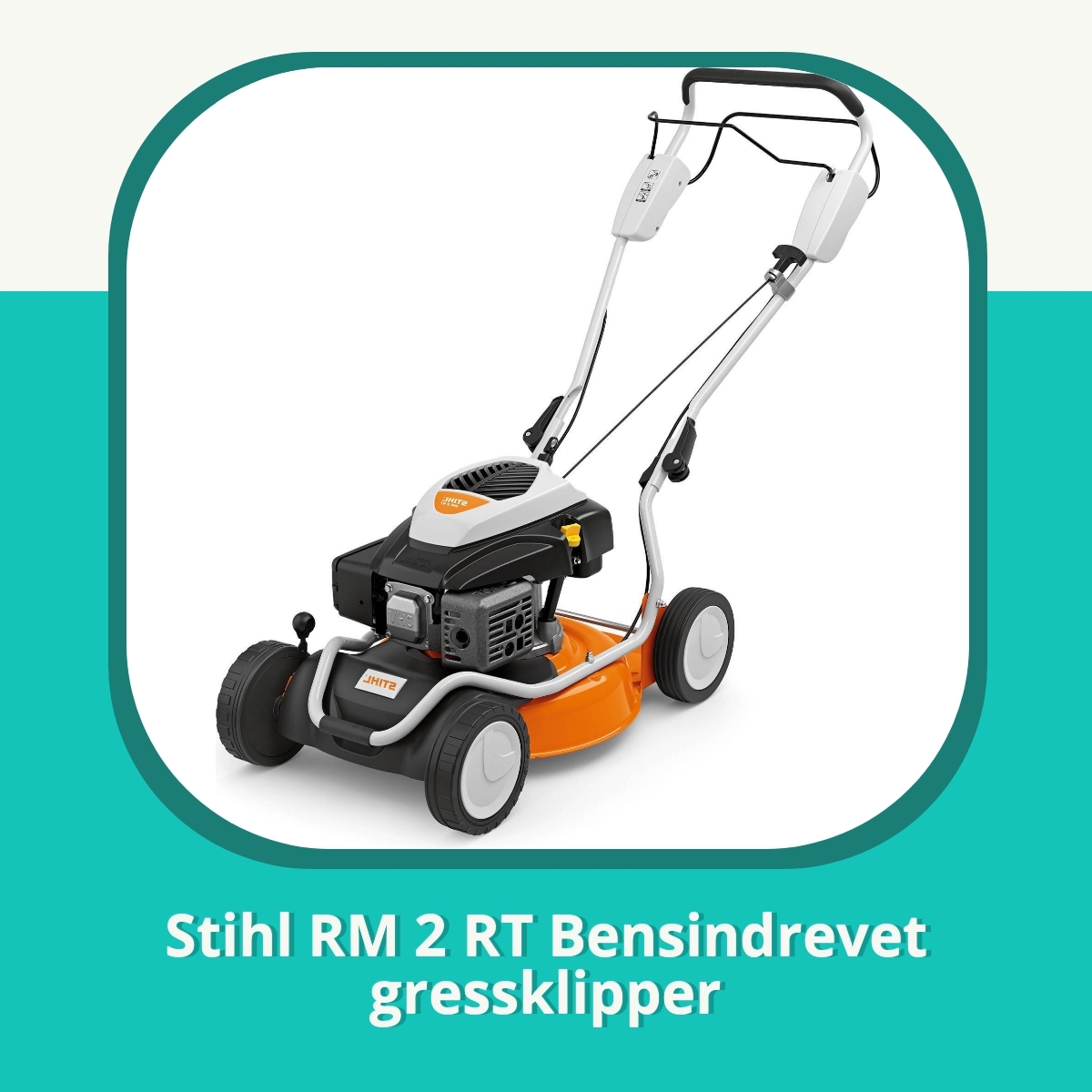 Anmeldelse af Stihl RM 2 RT Bensindrevet gressklipper