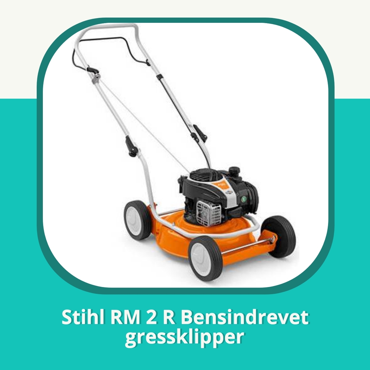 Anmeldelse af Stihl RM 2 R Bensindrevet gressklipper