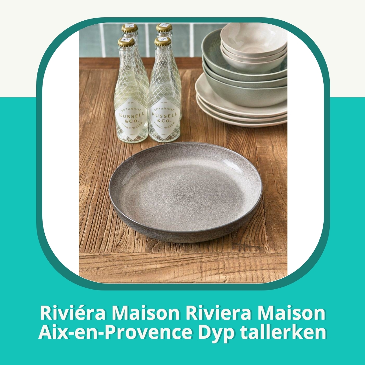 Anmeldelse af Riviéra Maison Riviera Maison Aix-en-Provence Dyp tallerken