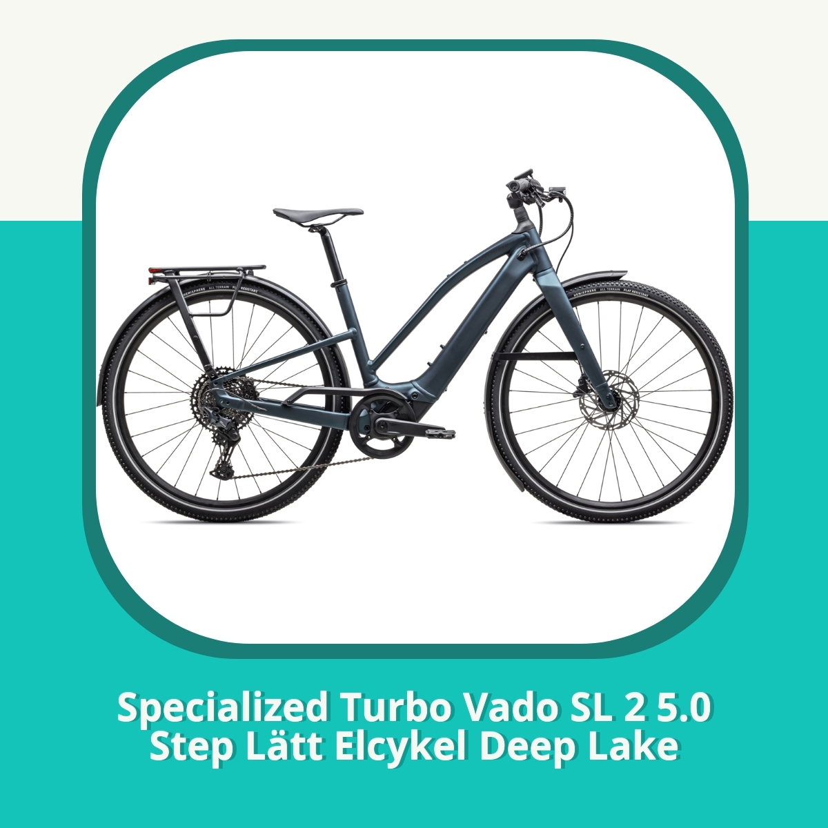 Recension af Specialized Turbo Vado SL 2 5.0 Step Lätt Elcykel Deep Lake