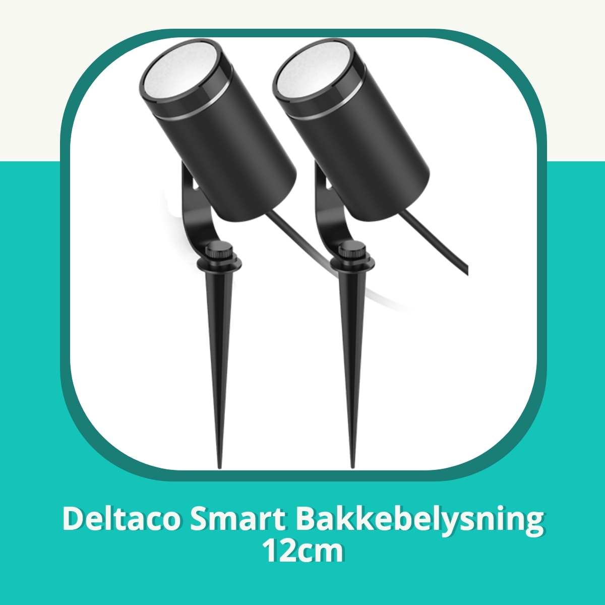 Anmeldelse af Deltaco Smart Bakkebelysning 12cm