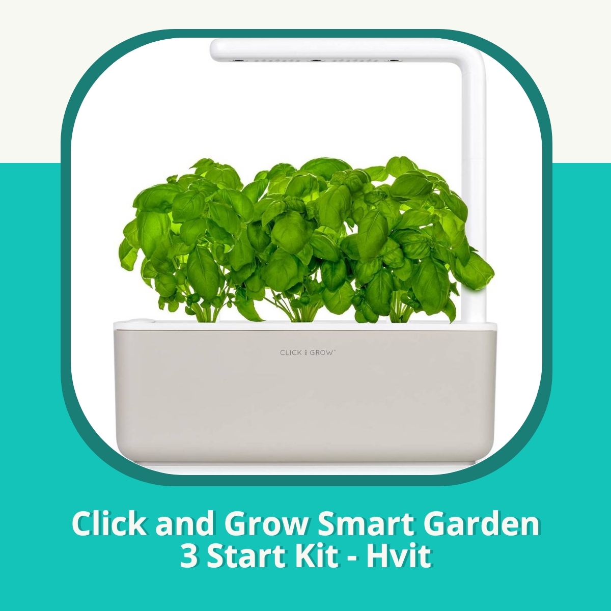 Anmeldelse af Click and Grow Smart Garden 3 Start Kit - Hvit