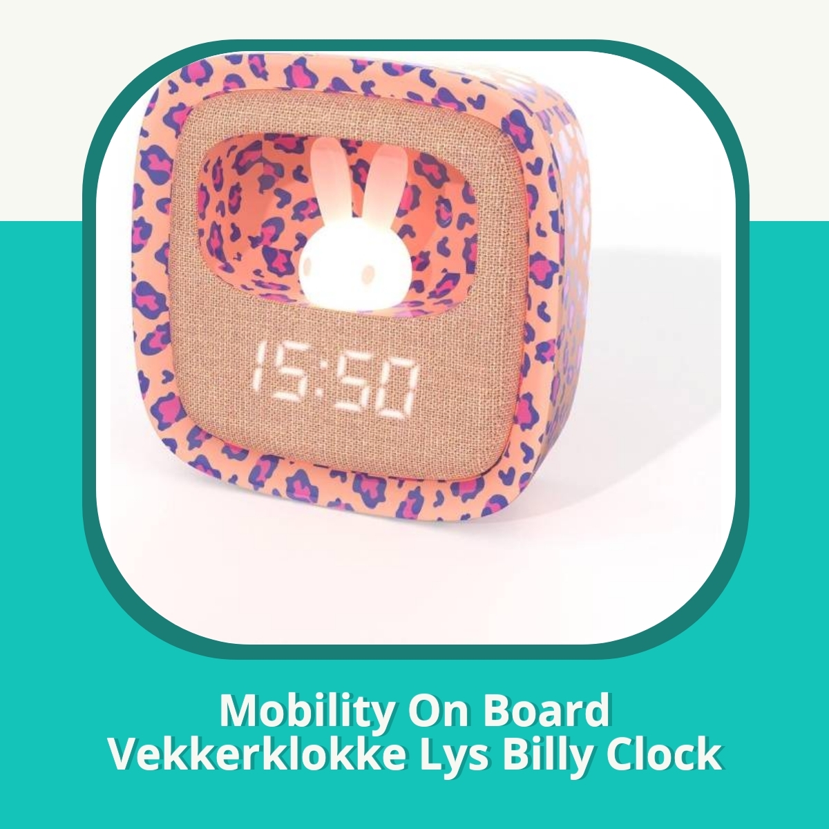 Anmeldelse af Mobility On Board Vekkerklokke Lys Billy Clock