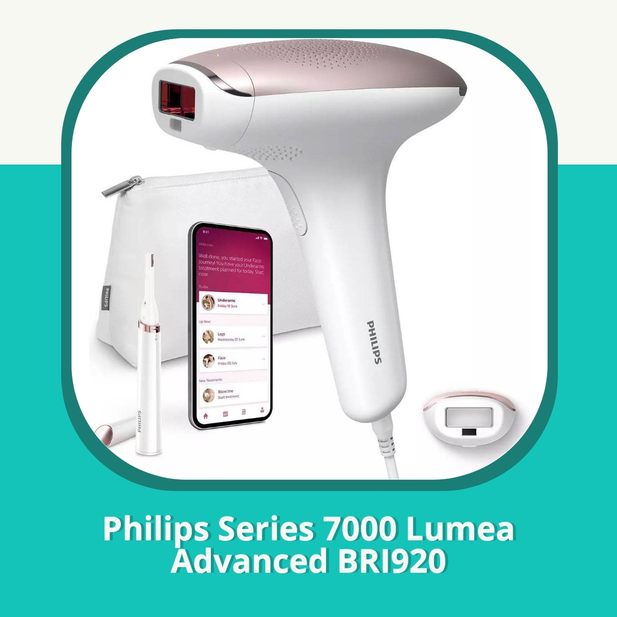 Recension af Philips Series 7000 Lumea Advanced BRI920