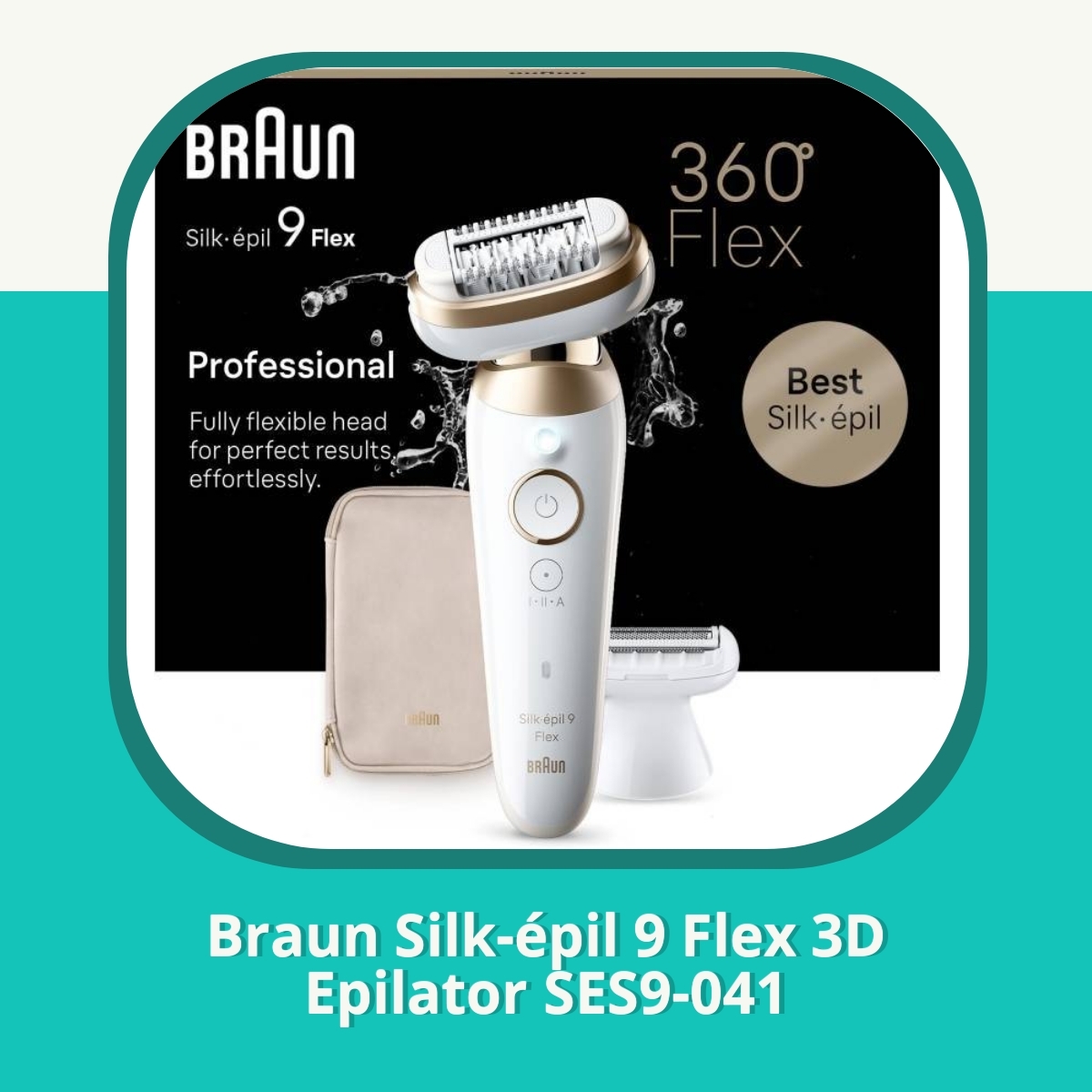 Anmeldelse af Braun Silk-épil 9 Flex 3D Epilator SES9-041