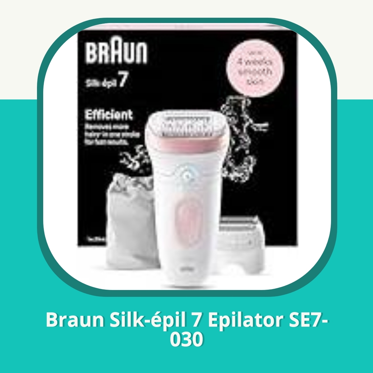 Recension af Braun Silk-épil 7 Epilator SE7-030