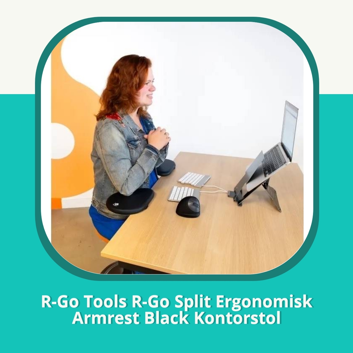Anmeldelse af R-Go Tools R-Go Split Ergonomisk Armrest Black Kontorstol