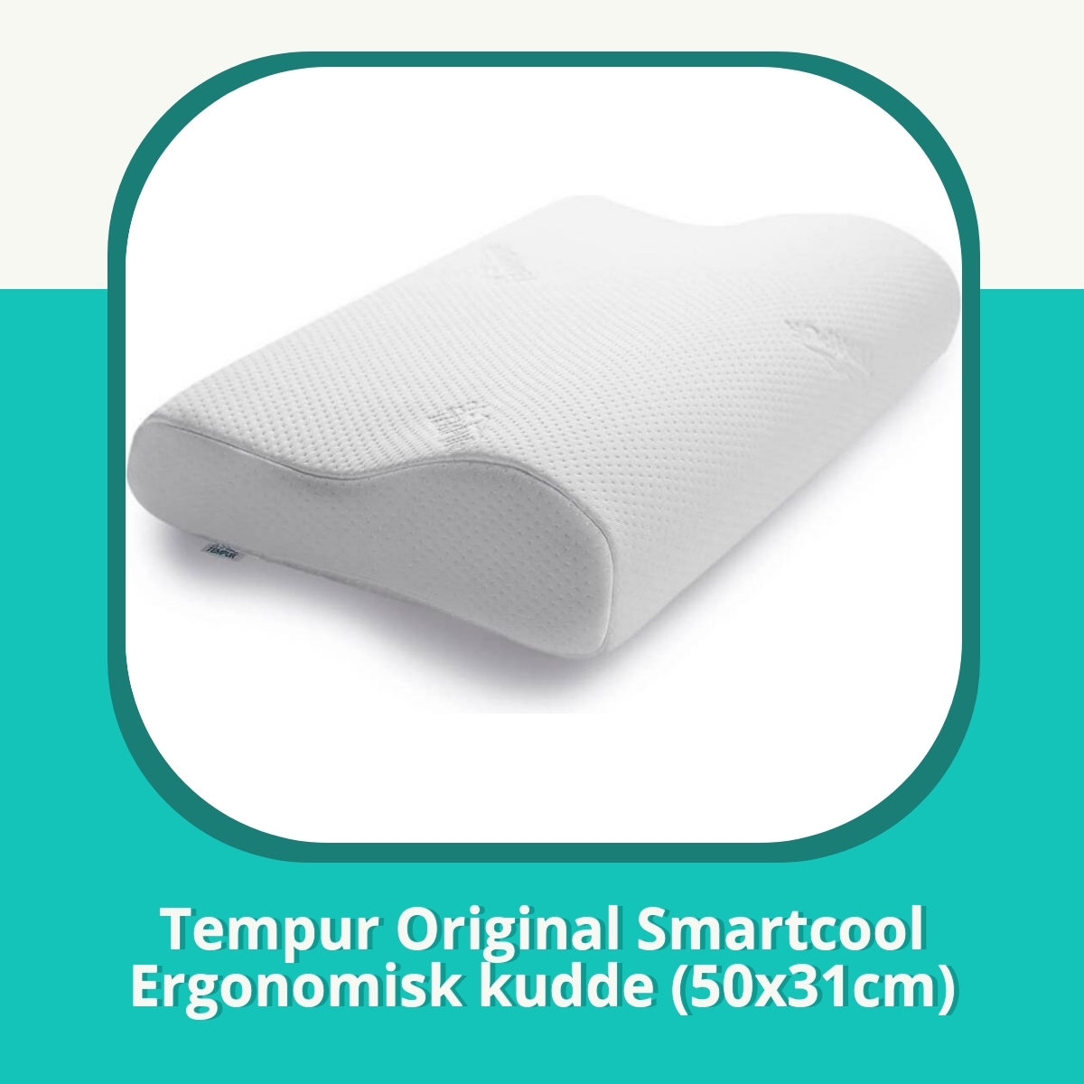 Recension af Tempur Original Smartcool Ergonomisk kudde (50x31cm)