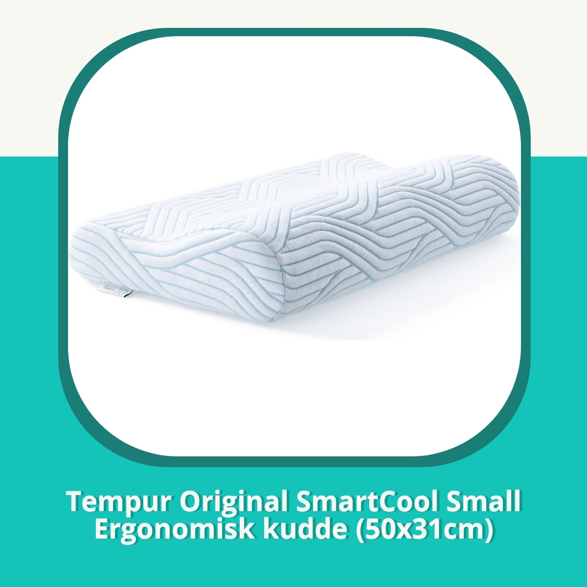 Recension af Tempur Original SmartCool Small Ergonomisk kudde (50x31cm)