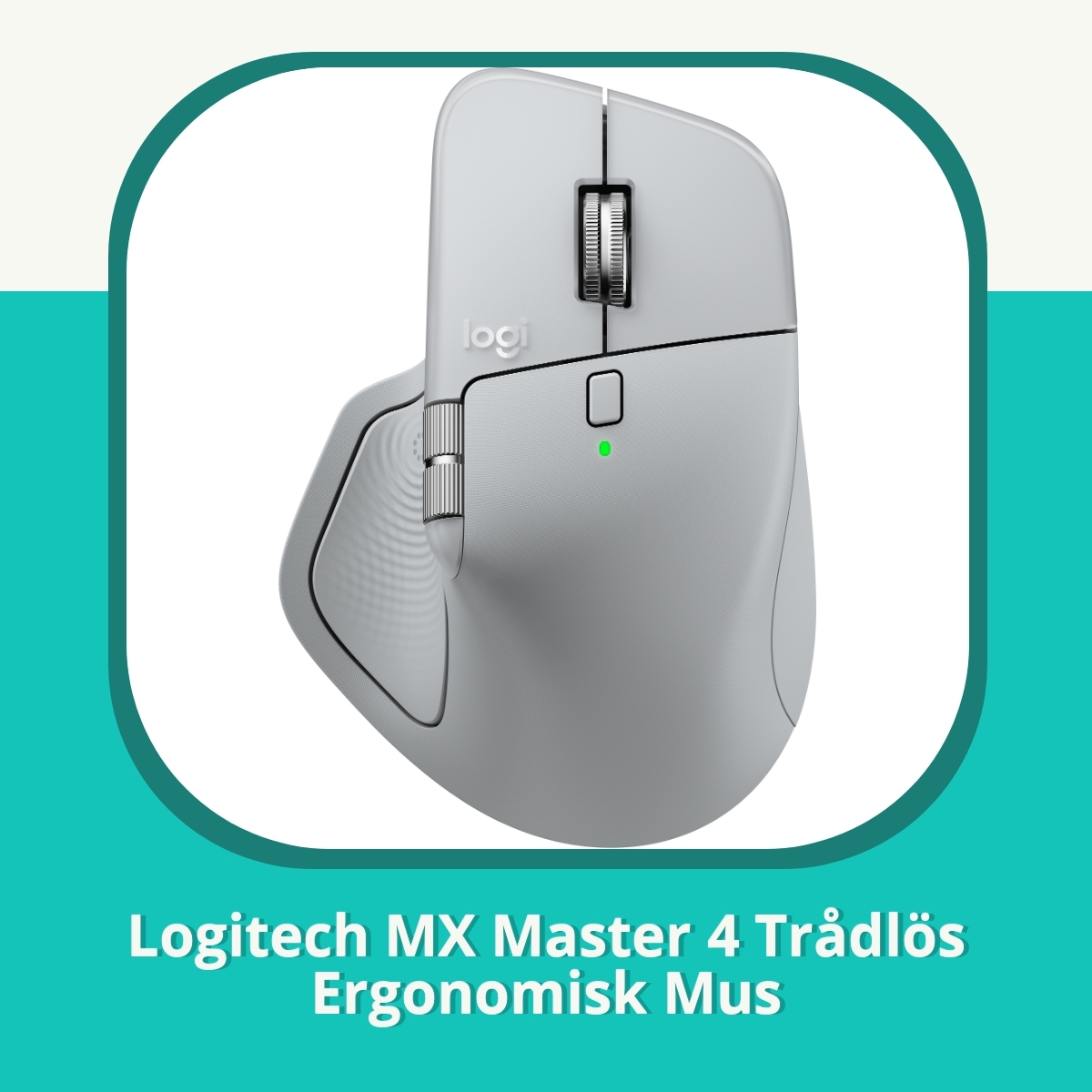 Recension Logitech MX Master 4 Trådlös Ergonomisk Mus