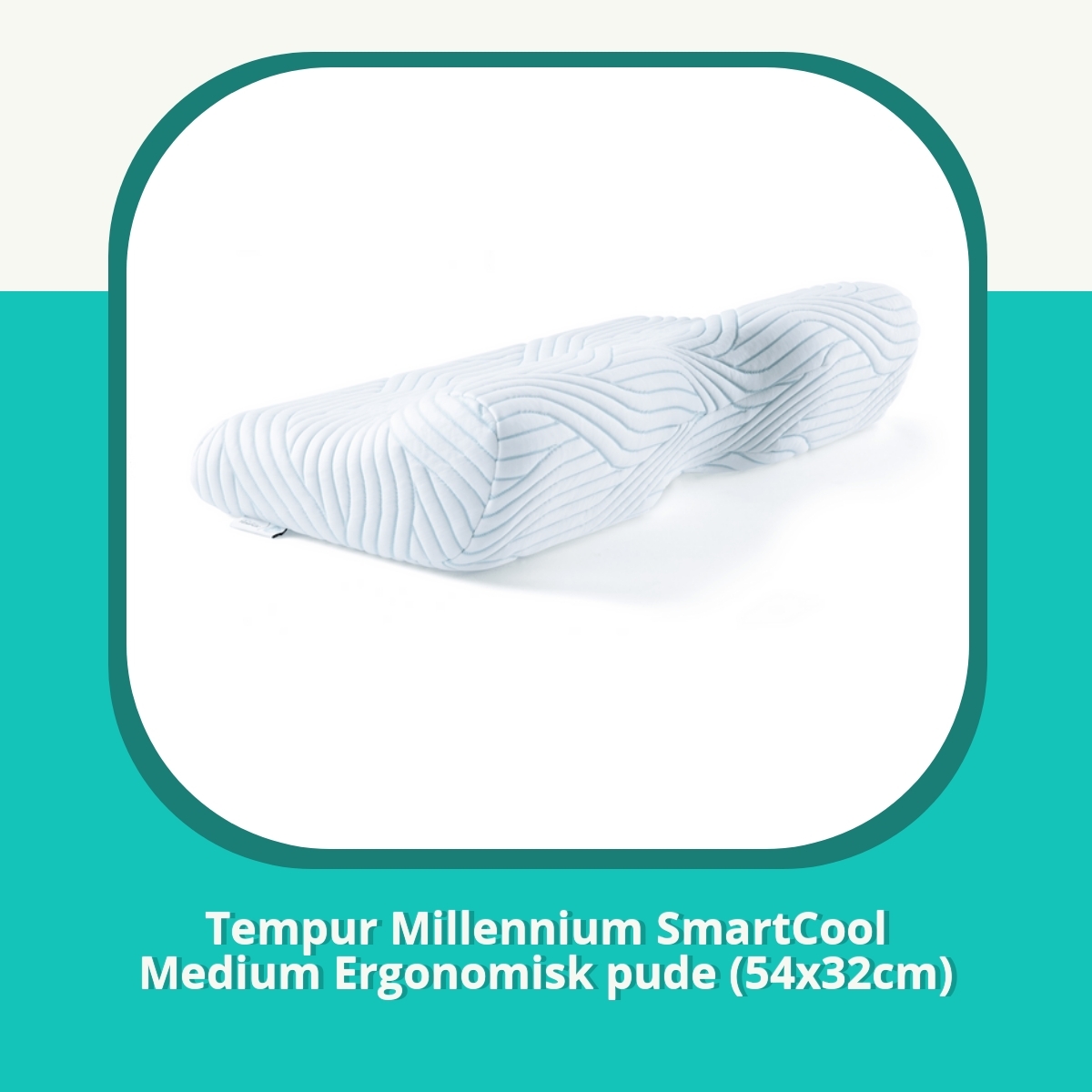 Anmeldelse af Tempur Millennium SmartCool Medium Ergonomisk pude (54x32cm)