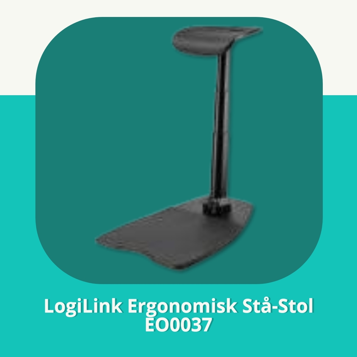 Anmeldelse af LogiLink Ergonomisk Stå-Stol EO0037