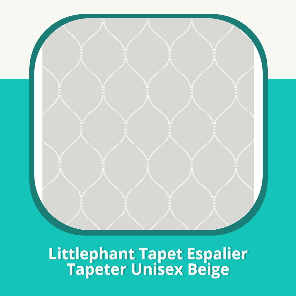 Recension Littlephant Tapet Espalier Tapeter Unisex Beige