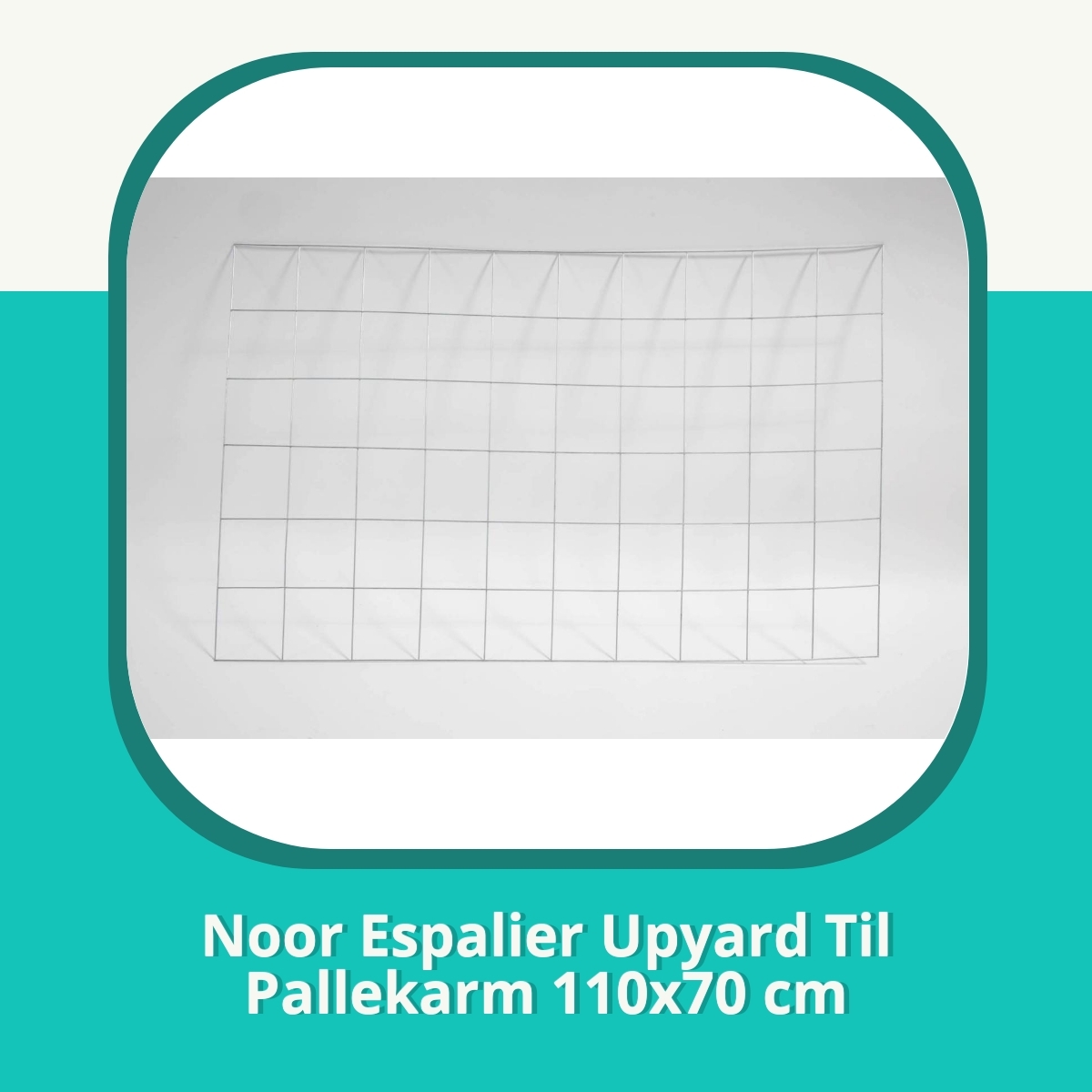 Anmeldelse af Noor Espalier Upyard Til Pallekarm 110x70 cm