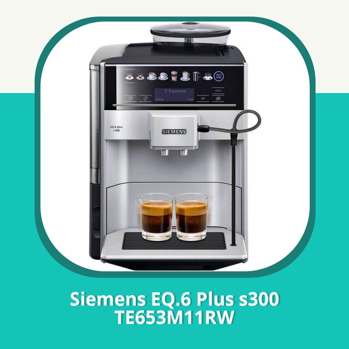 Recension af Siemens EQ.6 Plus s300 TE653M11RW