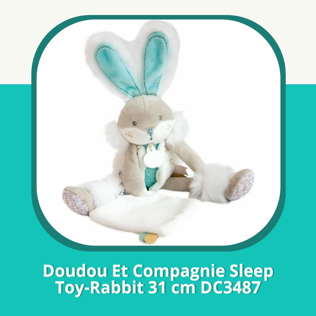 Anmeldelse af Doudou Et Compagnie Sleep Toy-Rabbit 31 cm DC3487