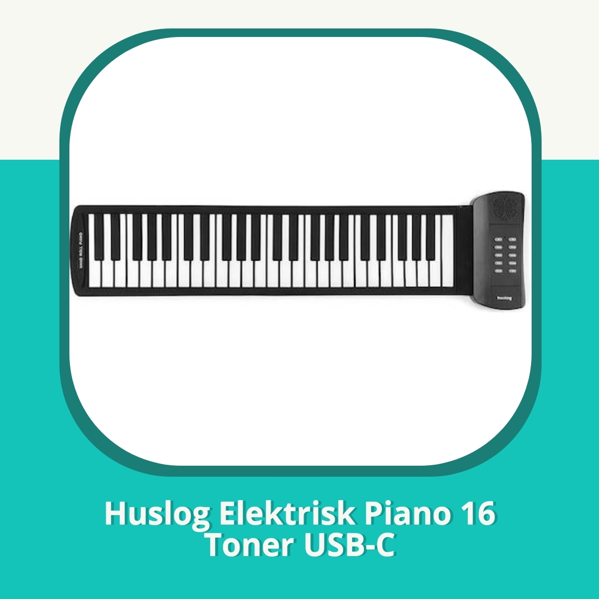 Anmeldelse af Huslog Elektrisk Piano 16 Toner USB-C