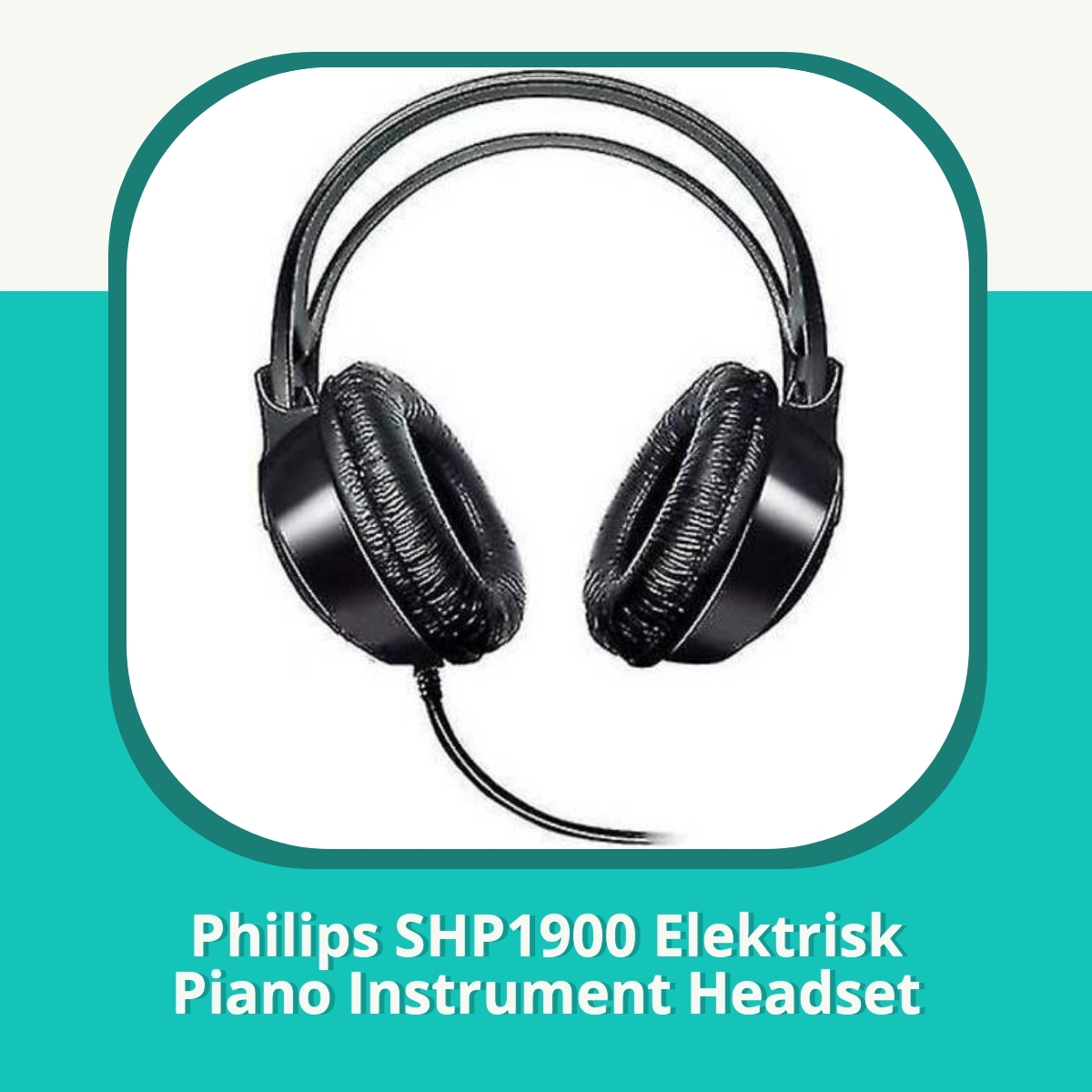 Anmeldelse Philips SHP1900 Elektrisk Piano Instrument Headset