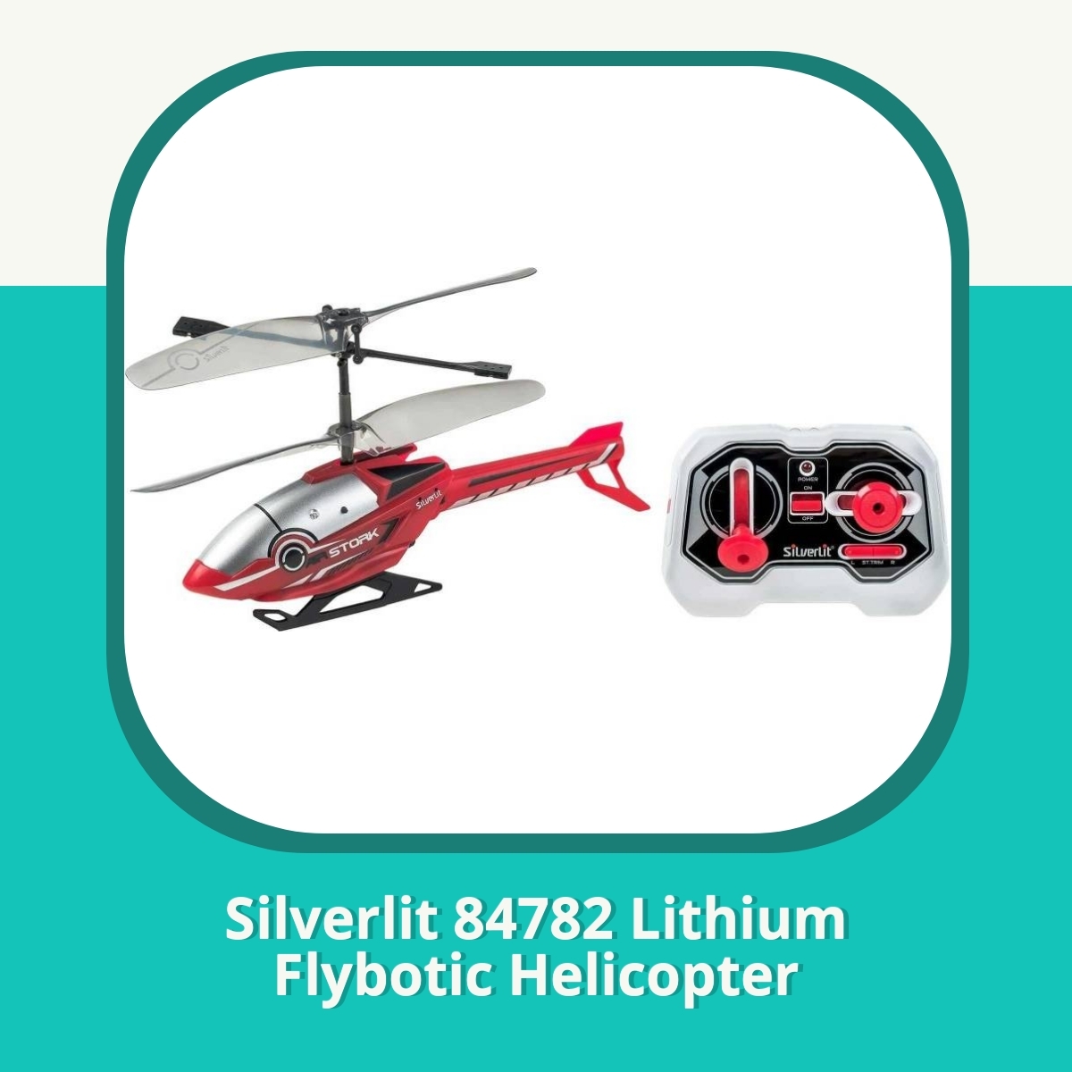 Anmeldelse af Silverlit 84782 Lithium Flybotic Helicopter