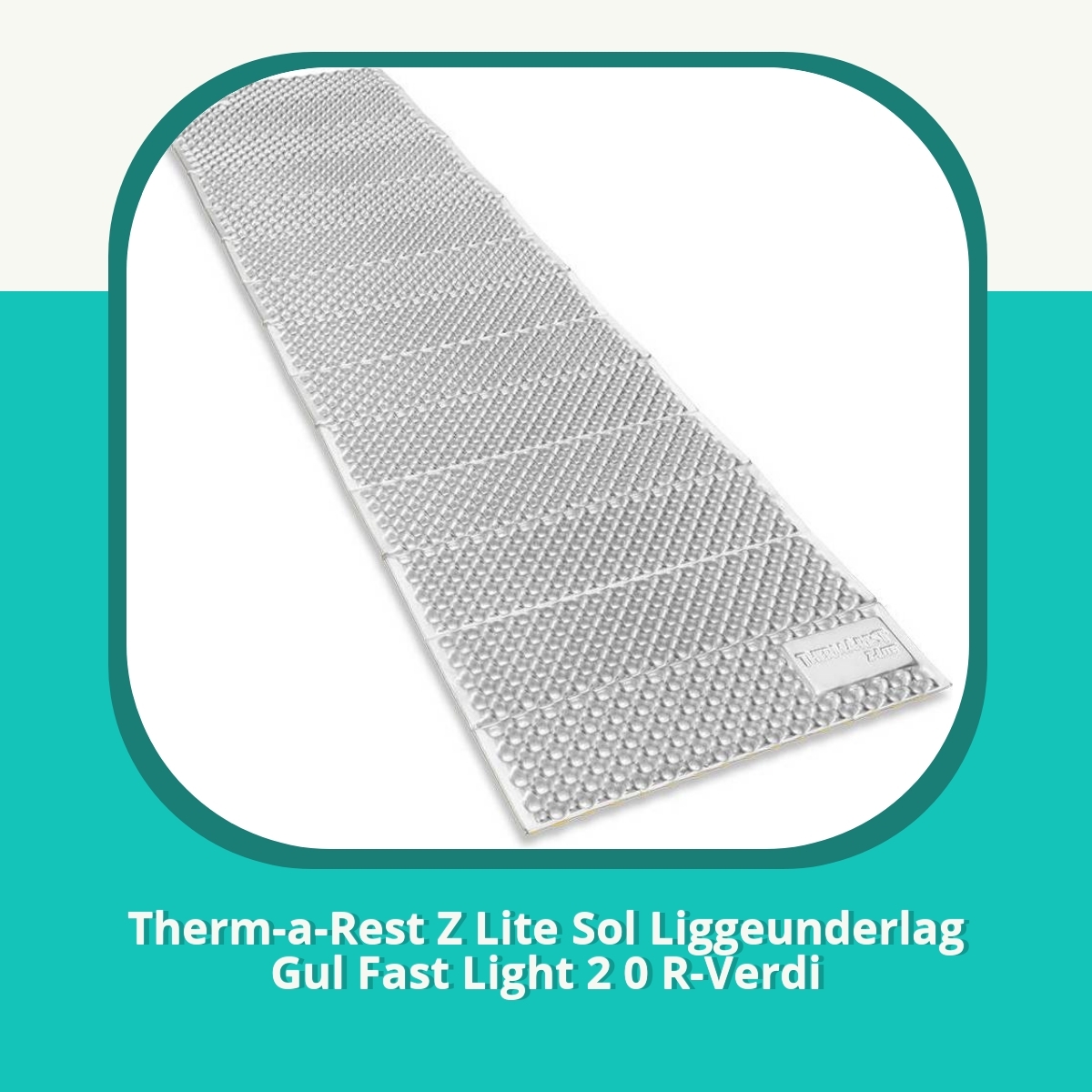 Anmeldelse af Therm-a-Rest Z Lite Sol Liggeunderlag Gul Fast Light 2 0 R-Verdi