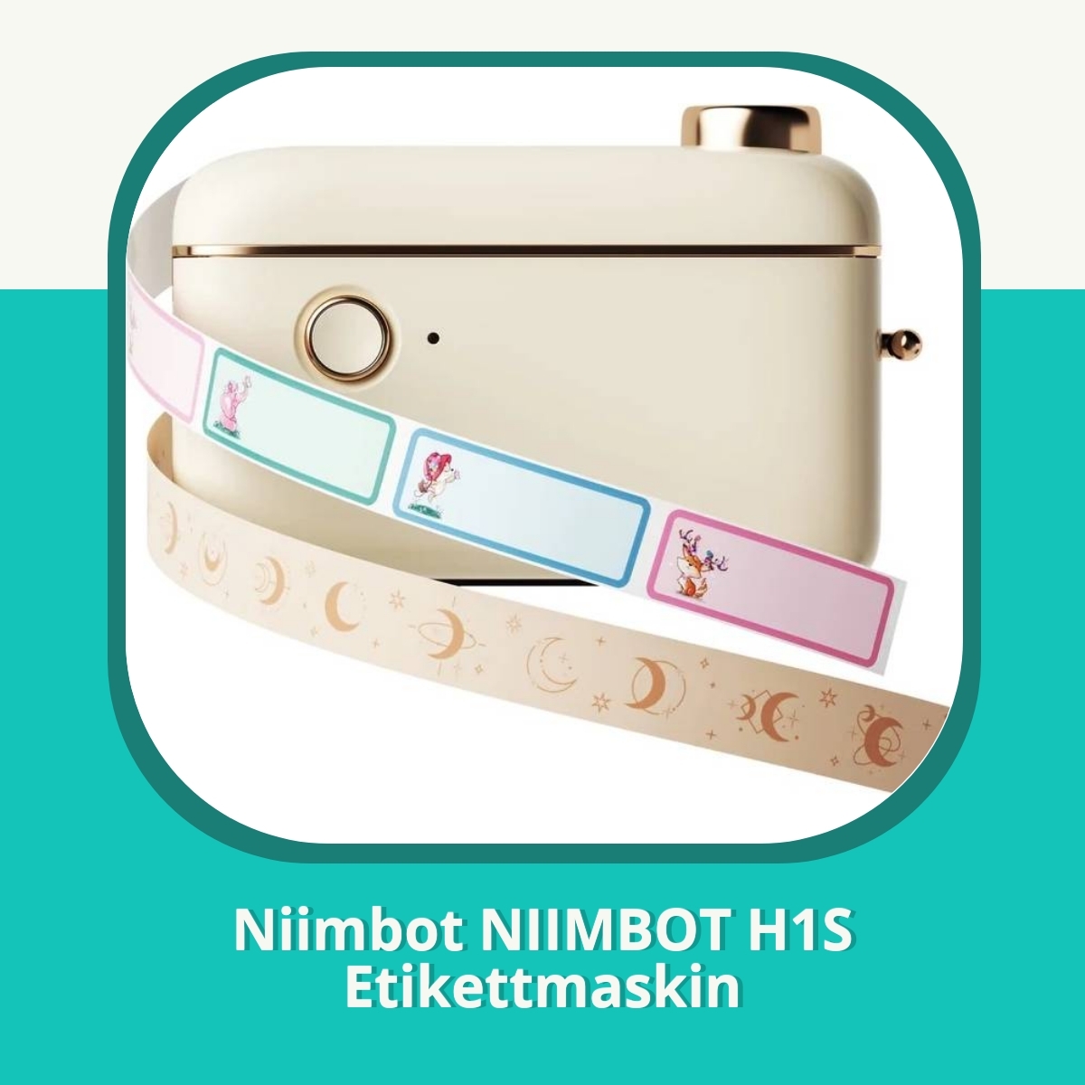 Anmeldelse af Niimbot NIIMBOT H1S Etikettmaskin