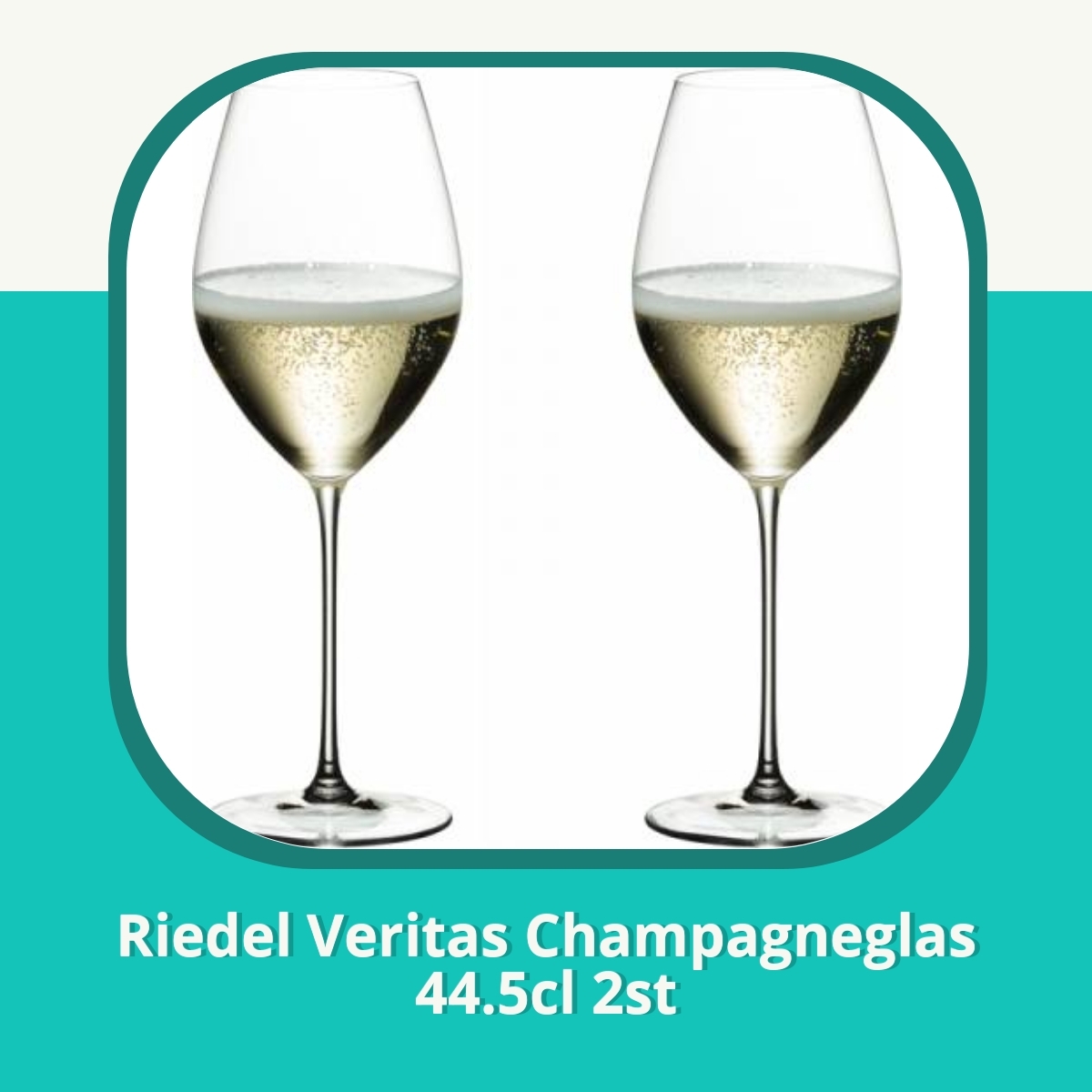 Recension Riedel Veritas Champagneglas 44.5cl 2st