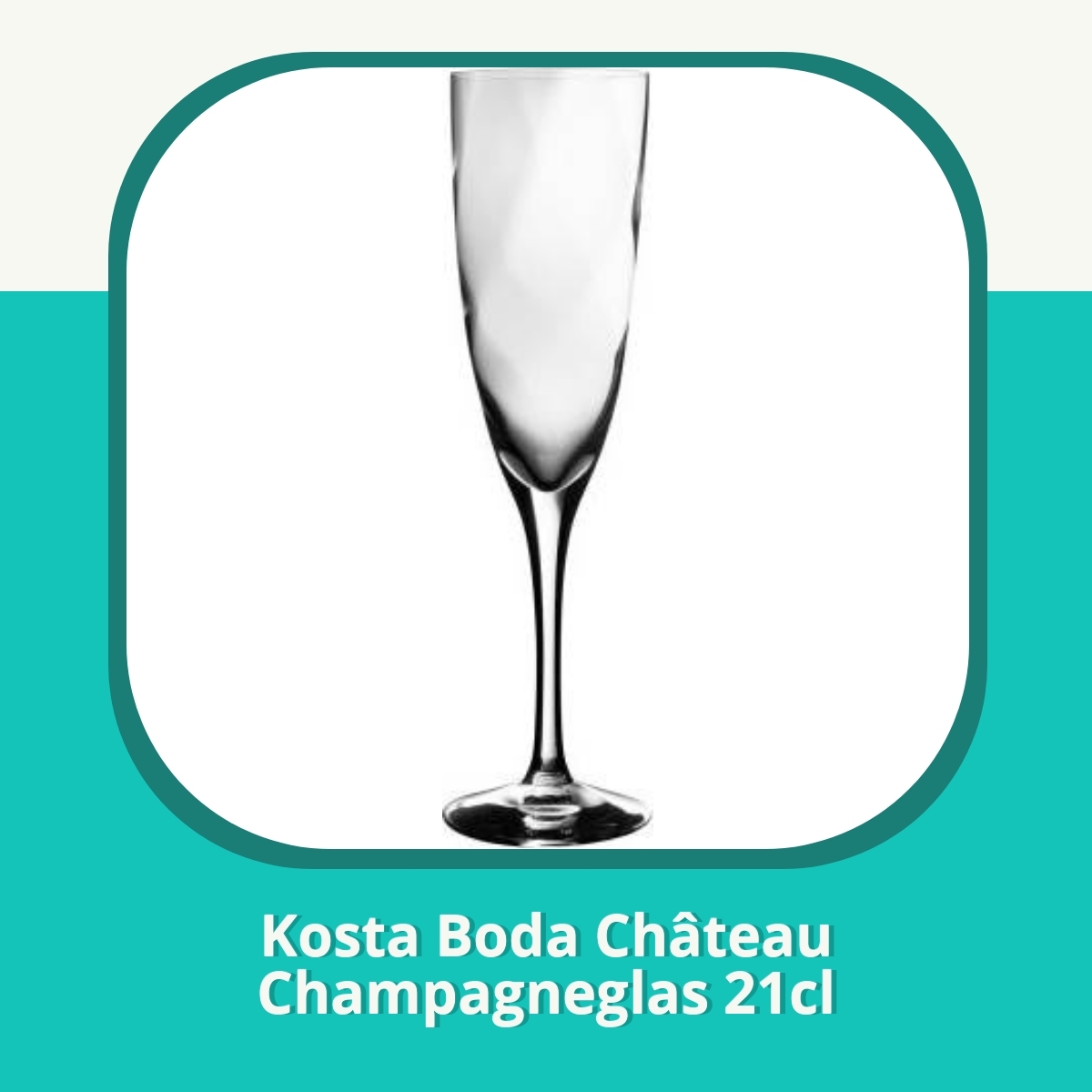 Recension af Kosta Boda Château Champagneglas 21cl
