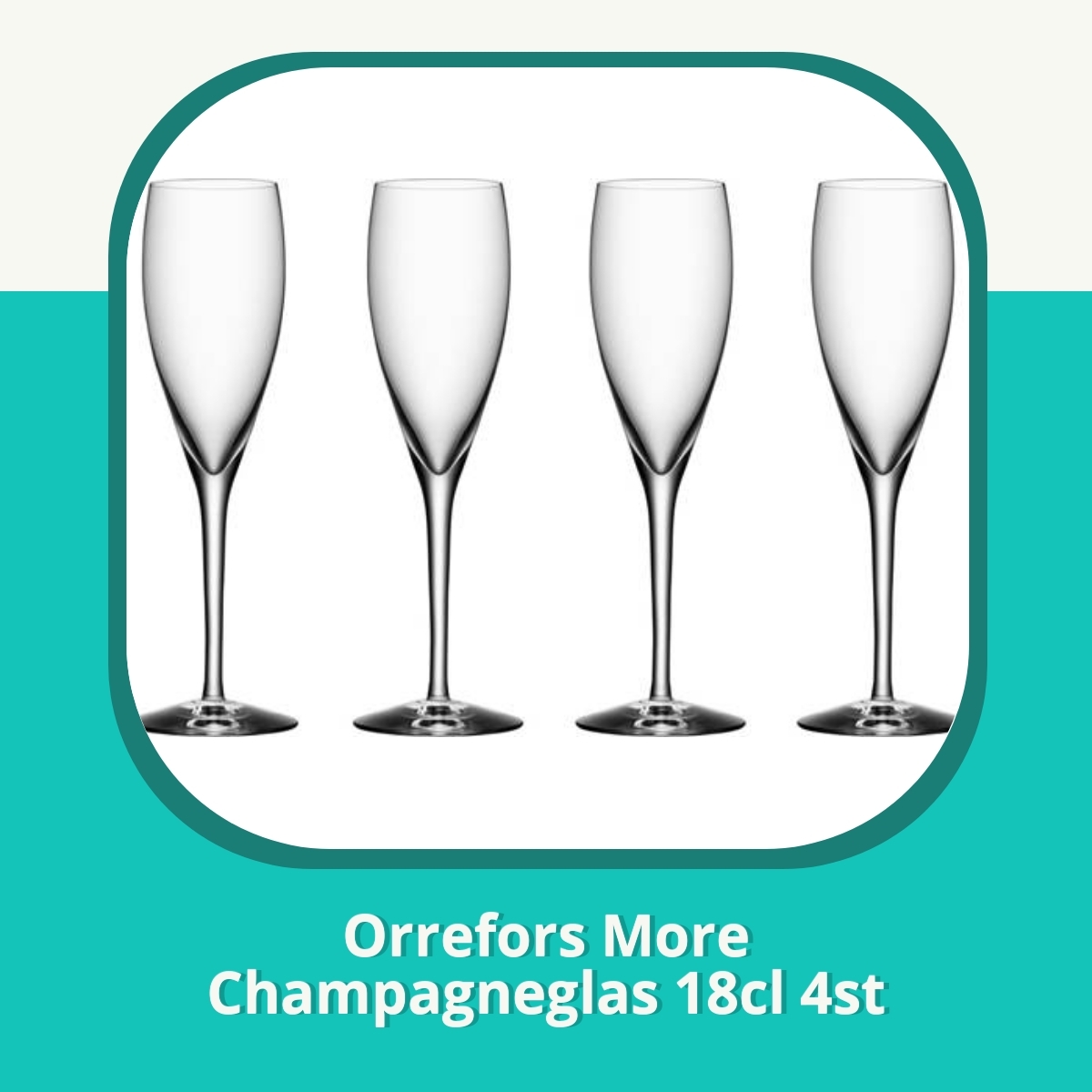 Recension af Orrefors More Champagneglas 18cl 4st