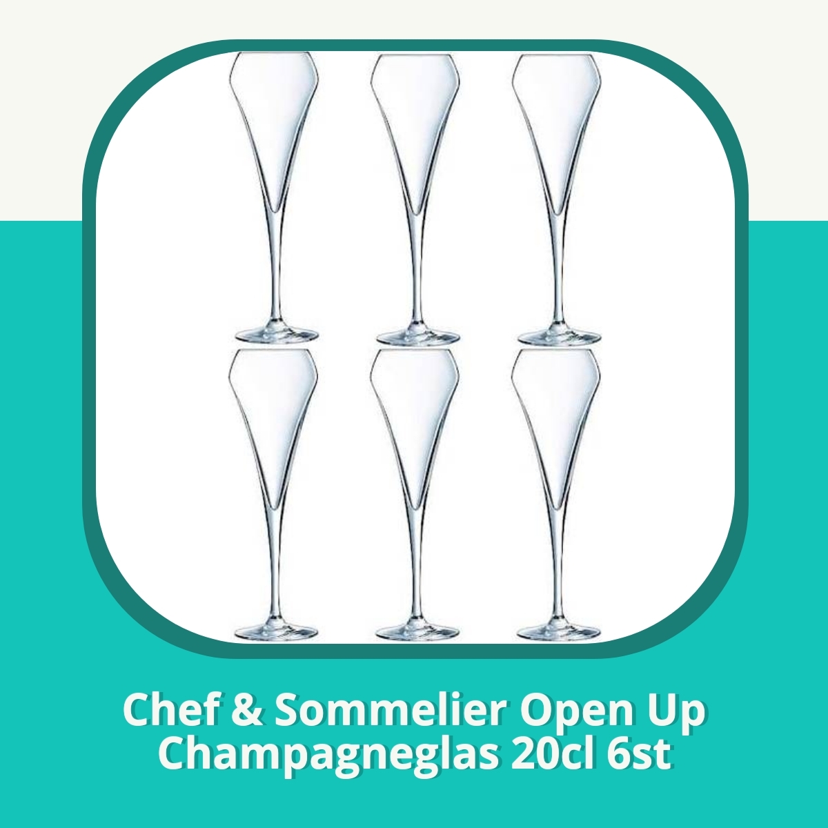 Recension af Chef & Sommelier Open Up Champagneglas 20cl 6st