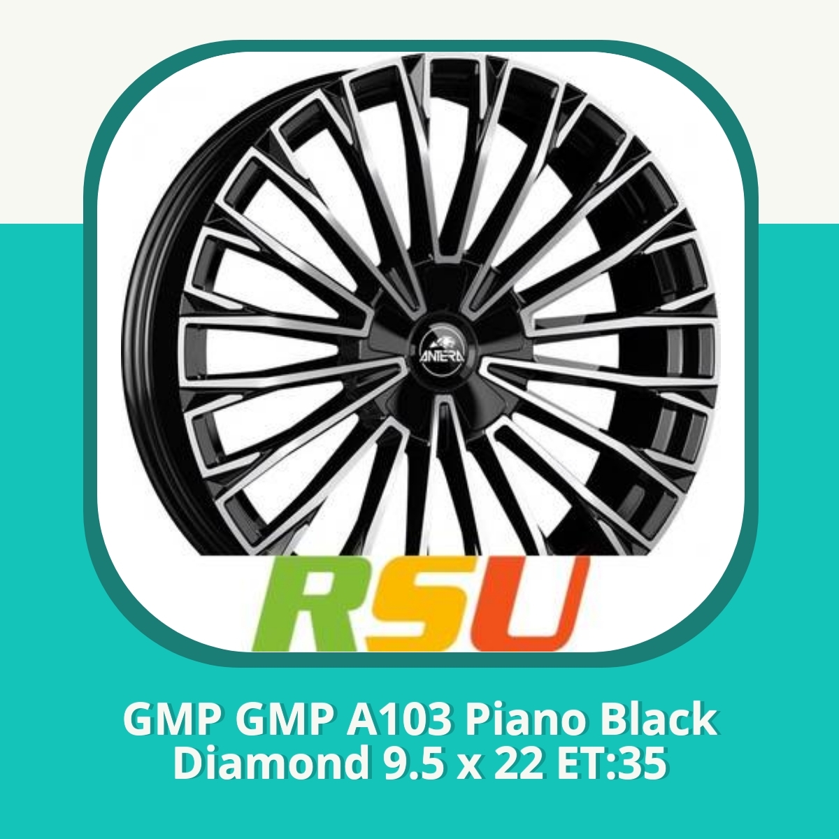 Recension af GMP GMP A103 Piano Black Diamond 9.5 x 22 ET:35